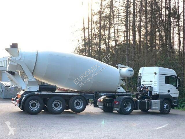 Lastbil Euromix 12m³ Betonmischer-Auflieger
