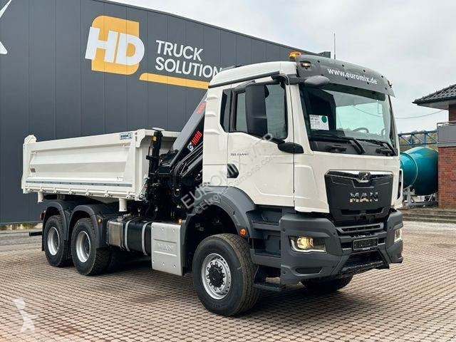 Kamion MAN TGS 33.440 6x6 /3-Seiten- Kipper /...