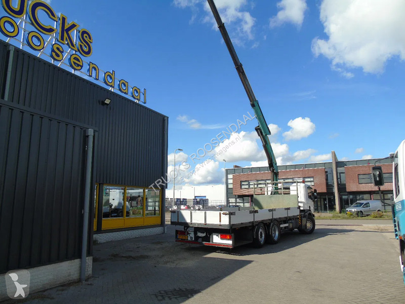Kamion Scania P 380 + PAFINGER PK18.500 5x...