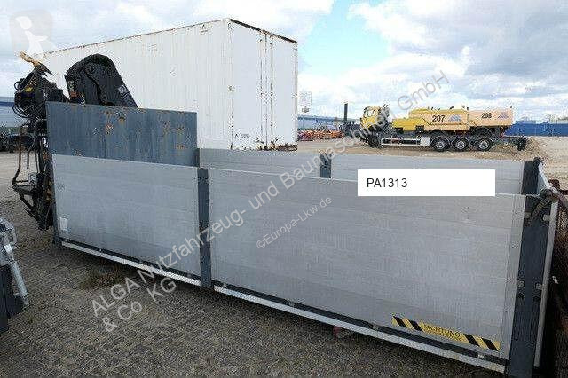 Kamion Hiab Pritschenaufbau mit Kran. Kran  166...
