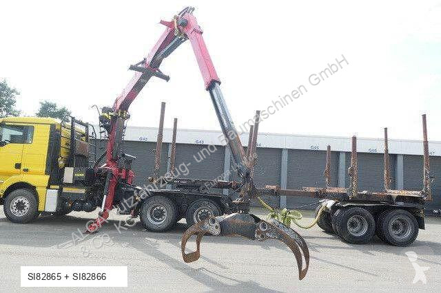 Lastbil MAN 26.540 TGX 6x4, Kombizug, Huttner...
