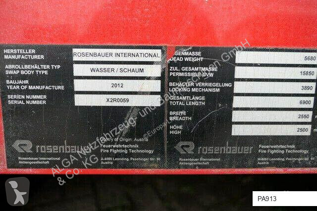 Lastbil  ROSENBAUER/Feuerwehr/Wasserwerfer