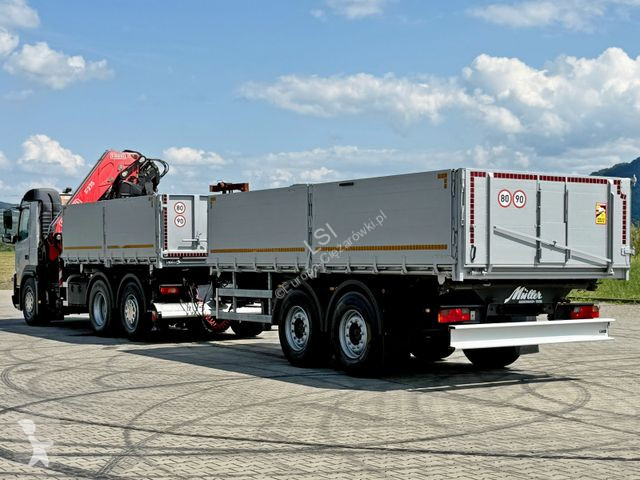 Lastbil med släp Volvo FMX 420* FASSI F275.2.25...