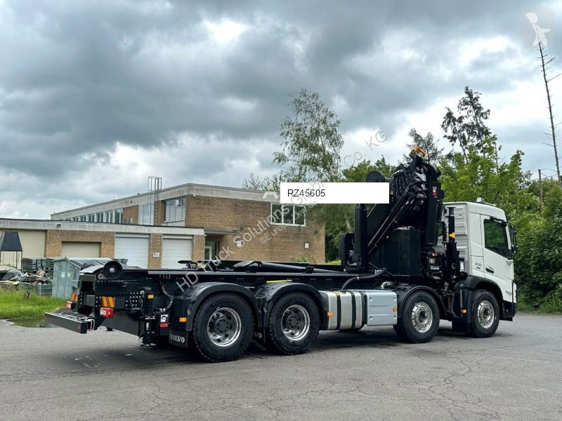 Camion Volvo FMX 500 8x4 Abrollkipper + Kran...