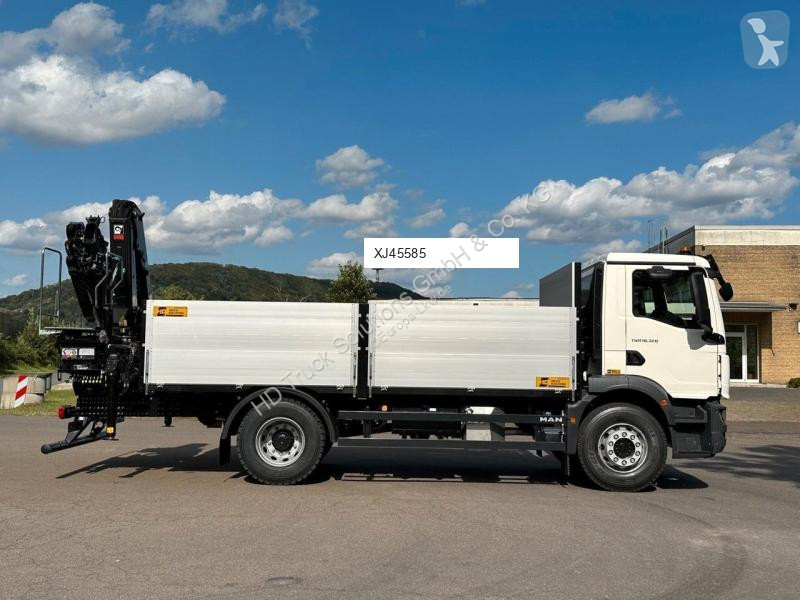 Lastbil MAN TGM 4x2 Euro6e Kran Hiab