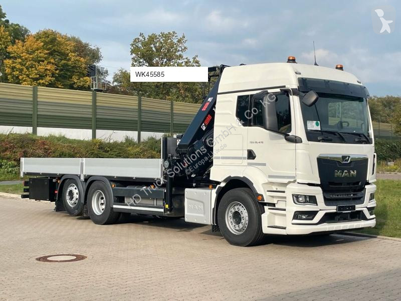 Camion MAN TGS /6X Hiab X-HIRRO 302 E-6 JIB 70x4