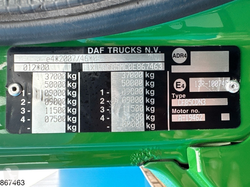 Kamion DAF 410 8x2, EURO 5, Palfinger, Remote,...