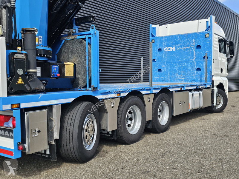 Kamion MAN 35.480 8x4-4 / HMF 85 t/m + JIB / WINCH
