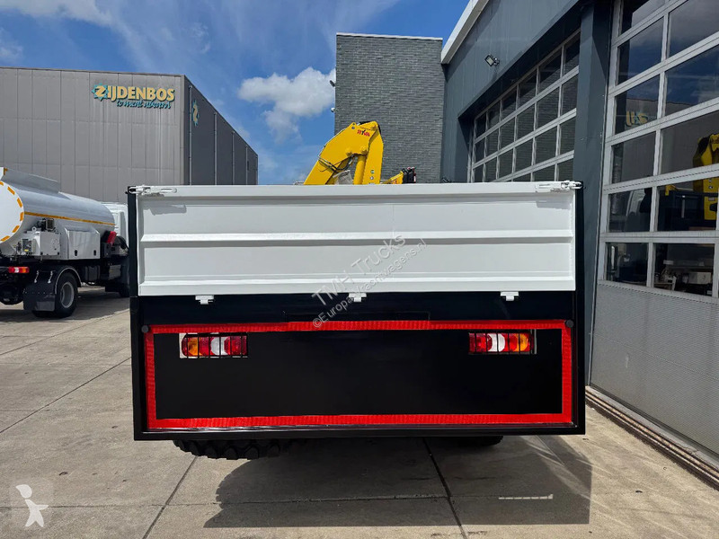 Kamion Mercedes 1725 4x4 Flatbed with Hyva...