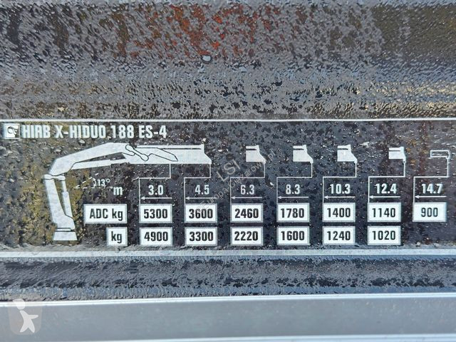 Lastbil Renault C 430 *KIPPER 6,80m* HIAB...