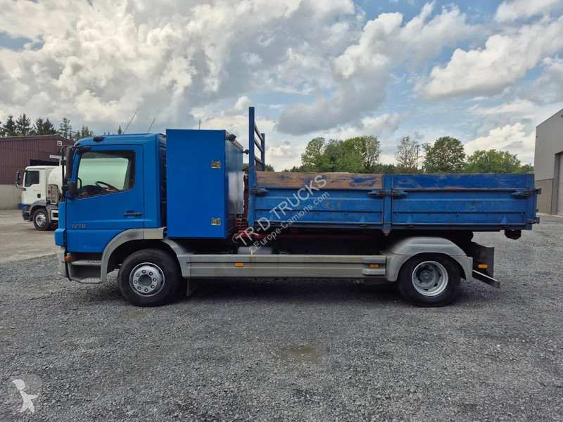 Camion Mercedes 1218 HOOK SYSTEM + CONTAINER...