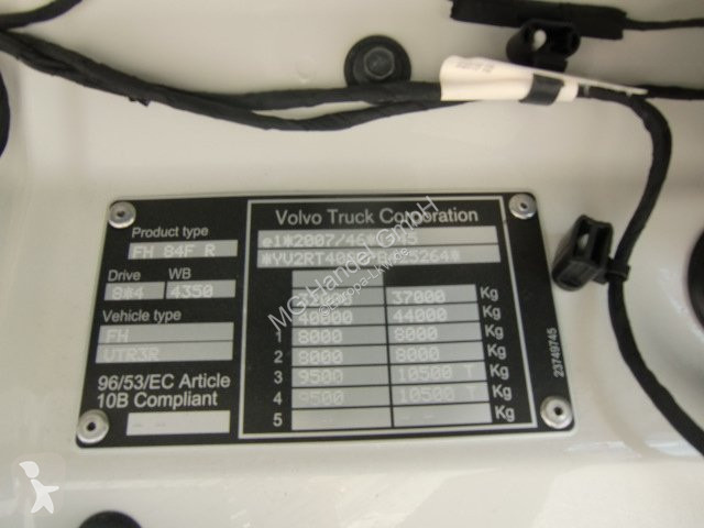 Kamion Volvo FH500 Gesteinskipper, Bordmatic,...