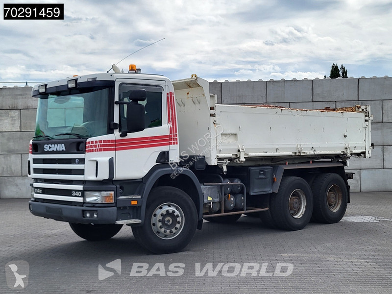 Camion Scania 6X4 2 side11m3 Bennes Tipper...