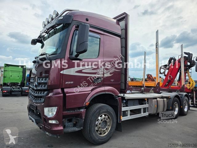 Camion Mercedes 2651 / 6X4 / Holz Wood /...