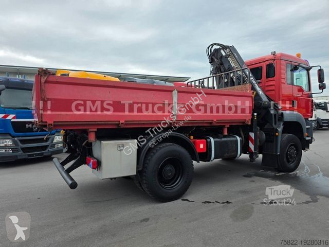 Camion MAN TGA 18.430 / 4X4 ALLRAD / Atlas 190...