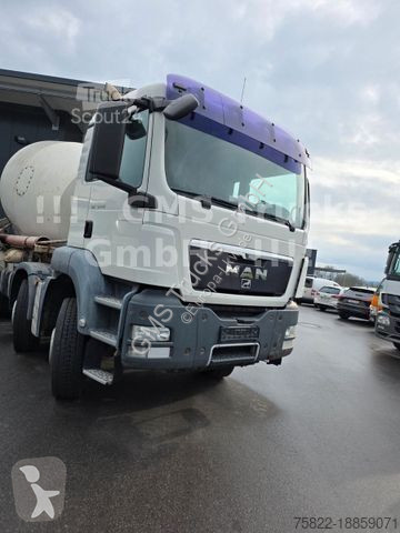 Lastbil MAN TGS 35.440 /8X4 / Wechsel 9qm Mixer...