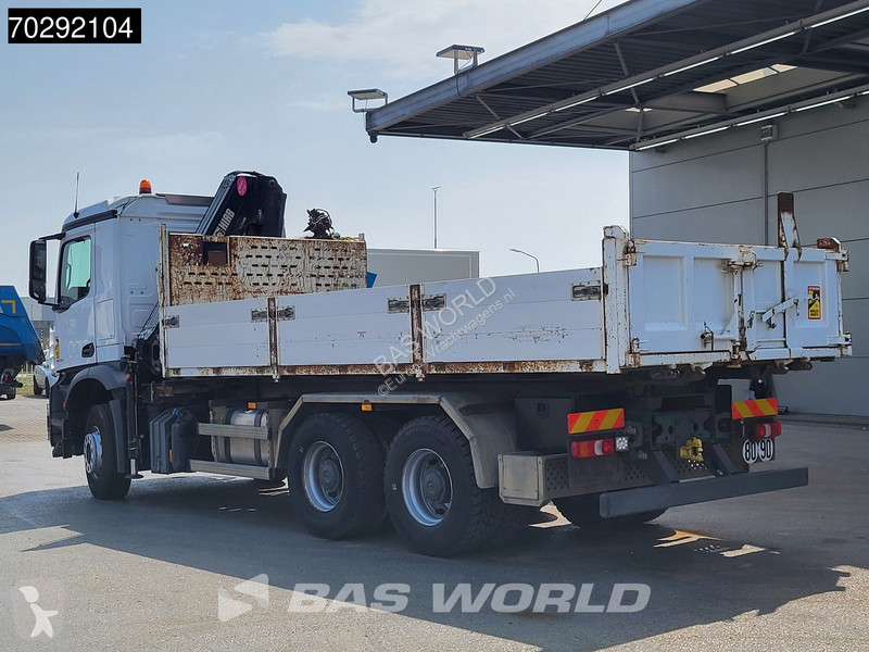 Lastbil Mercedes 2636 6X4 8m3 Forez Bennes...