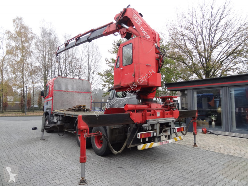 Lastbil Scania R144 460 6X4 Fassi 360 bis 25 Meter