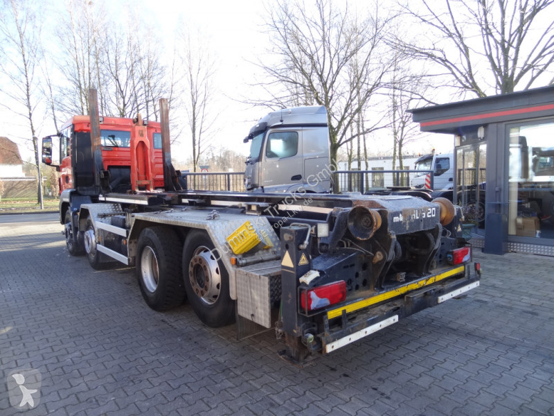 Lastbil MAN TGS 35.440 8X2 Haken/ Silosteller...