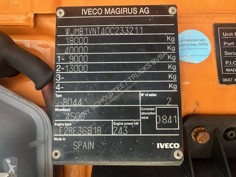 Kamion Iveco Trakker AD190T33WP 4x4 Trakker...