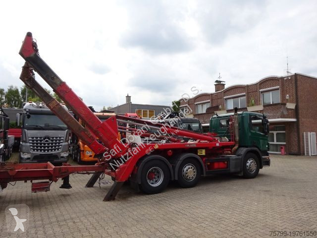 Camion Scania P310 Absetzkipper MEILLER mit...