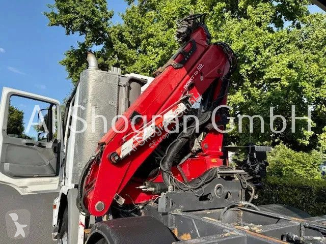 Camion Mercedes 3241 Kipper + Kran HMF 1643 -Z2...