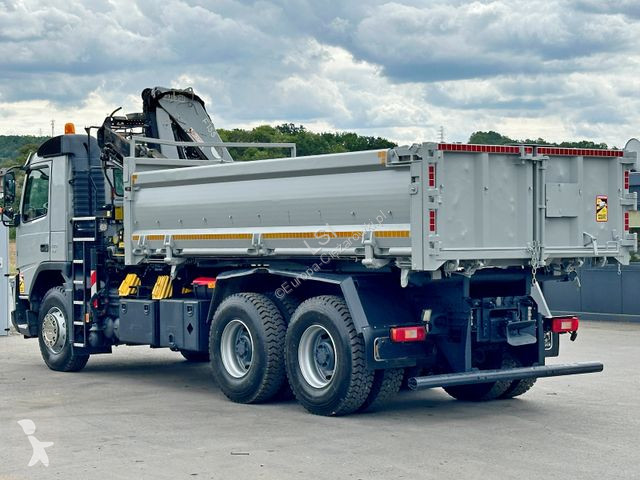 Camion Volvo FMX 420 Kipper 5,10m *FASSI...