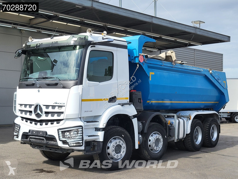 شاحنة Mercedes 3246 8X4 18m3 Marrel tipper...