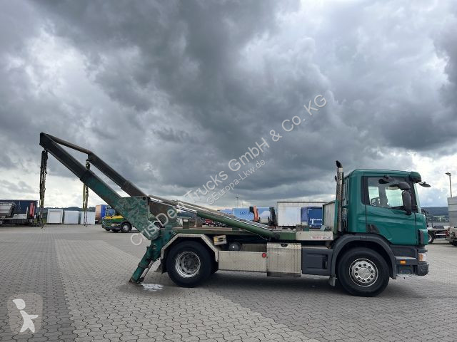 Camion Scania P114 4x2 Trösch Absetzkipper /...