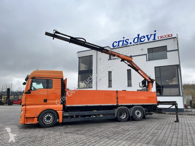 Lastbil MAN TGX 6x2 Atlas 145.2 Baustoff