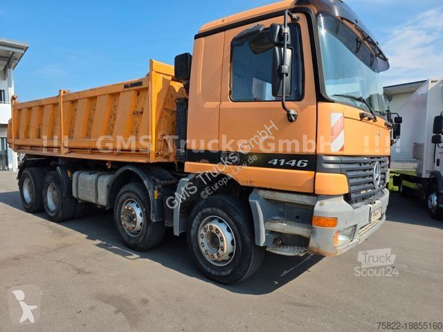 Kamion Mercedes 4143 / Meiller Bordmatik /...