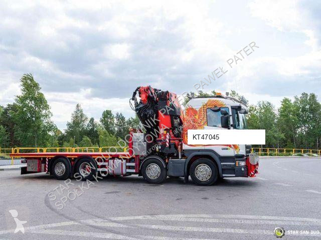 Camion Scania G450 8x2 PALFINGER PK 85002 Fly...