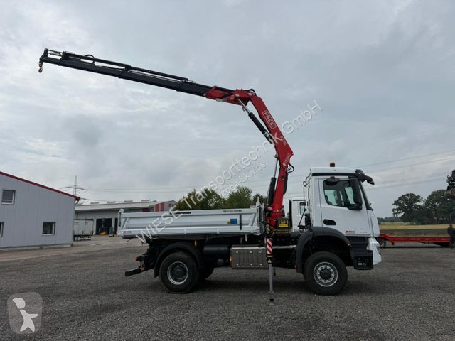 Kamion Mercedes 1835 4x2 Meiller Fassi F135...