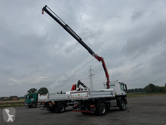 Kamion Mercedes 1835 4x2 Meiller Fassi F135...