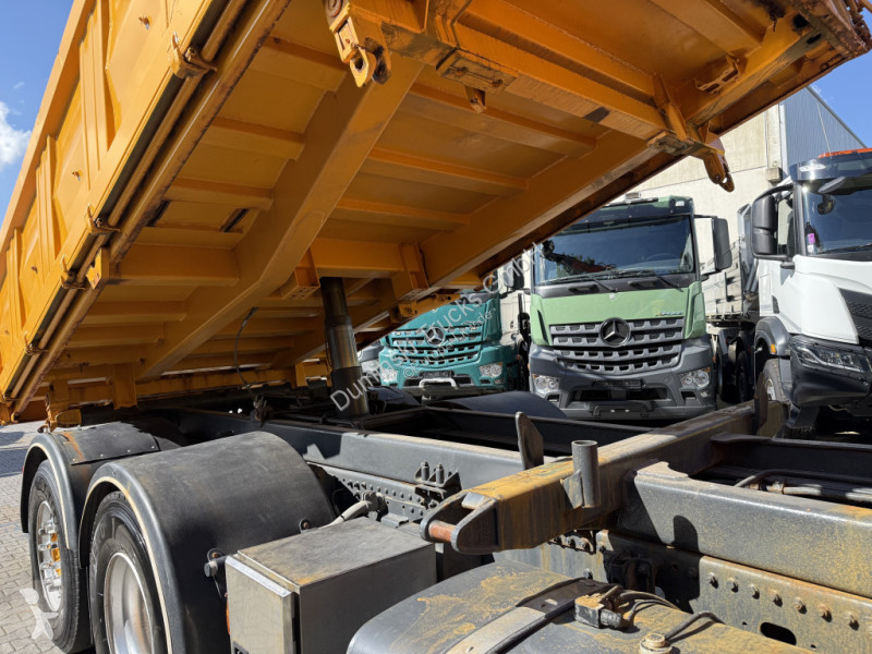 Camion MAN TGA 6X2 Kipper Kran Palfinger 15500