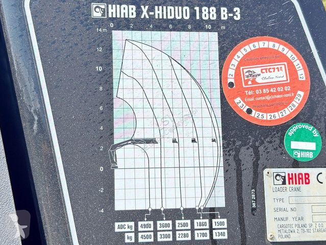 Camion MAN 26.460 * HIAB X - HIDUO 188 B-3 +...