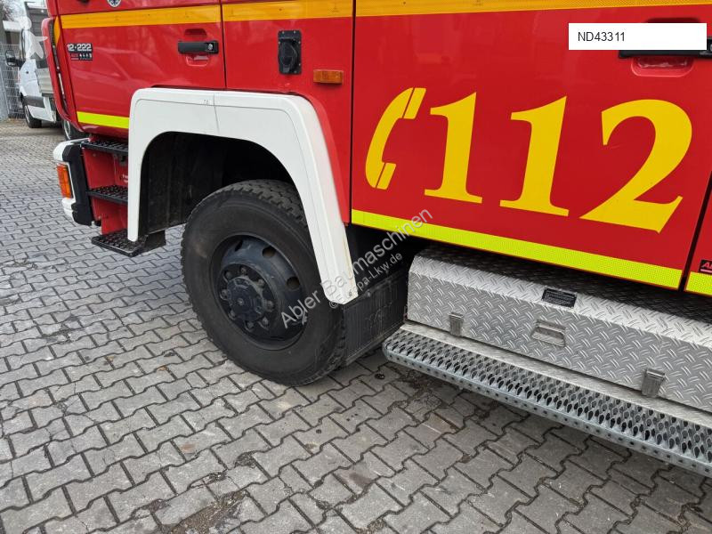Camion MAN 12.222 LF16 Feuerwehrauto 4x4 Allrad...