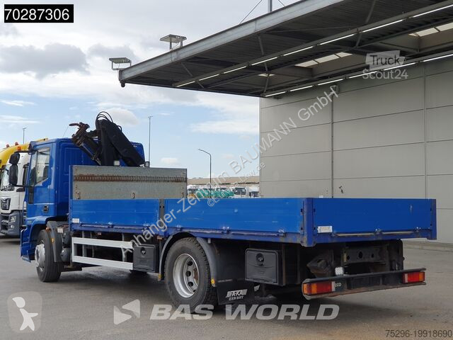 Camion Iveco 180E250 4X2 18tonner MKG-HLK66 Crane