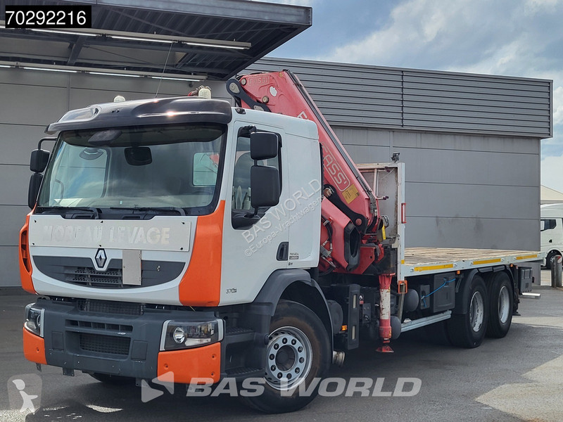 Camion Renault 370 6X2 Fassi F330B.23 Kran...