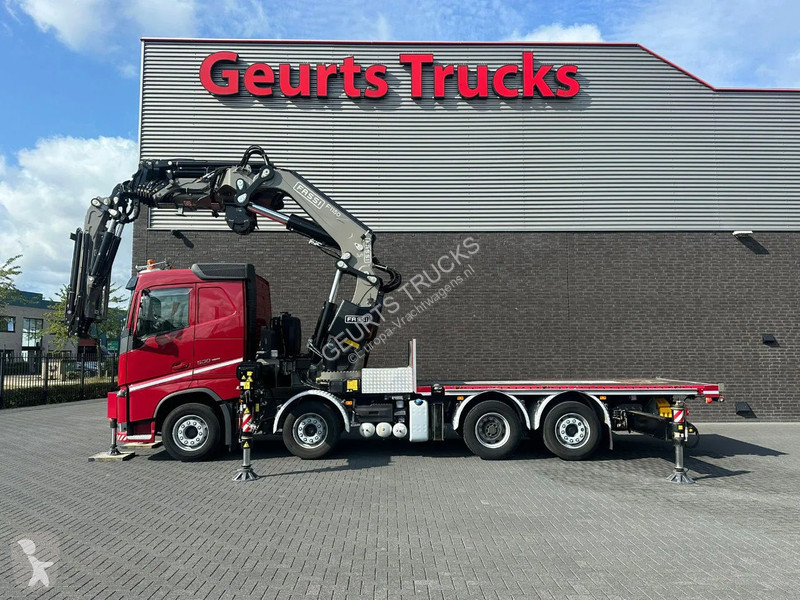 Lastbil Volvo 500 8X2F R BAKWAGEN MET FASSI...