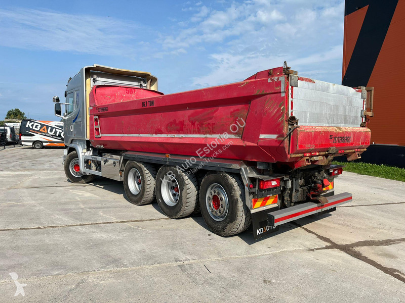Vrachtwagen Scania R 520 8x4*4 RETARDER / BOX...