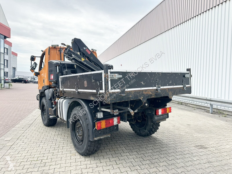 شاحنة Unimog U 20 4x4 U 20 4x4, Zapfwelle, Kran...