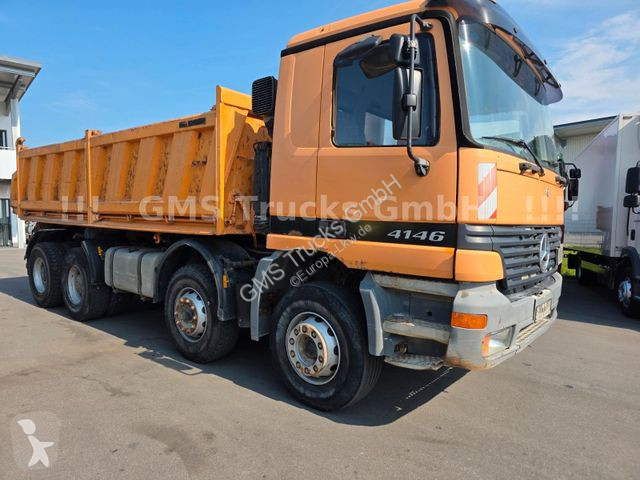 Camion Mercedes 4143 / Meiller Bordmatik /...