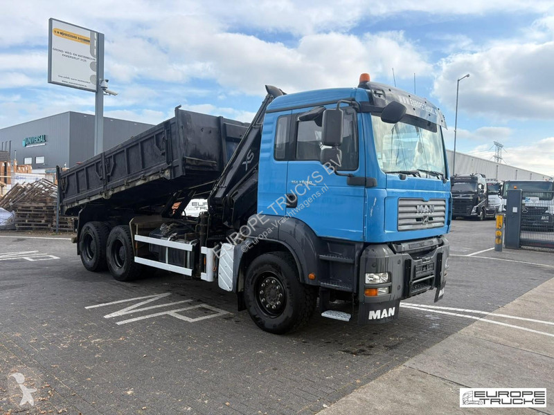 شاحنة MAN 33.360 Full Steel - Hiab 166E -...