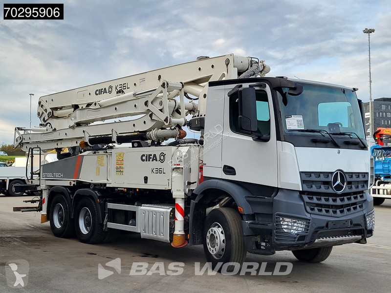 Betonárske zariadenie Mercedes 2640 6X4 36mtr...