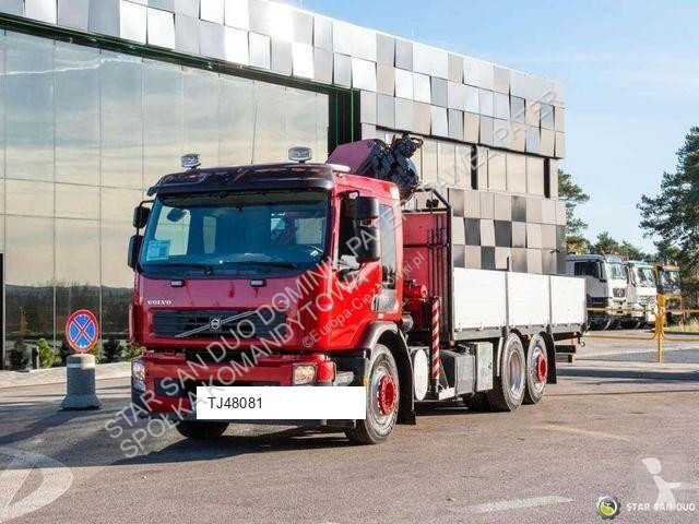شاحنة Volvo FE 320 6x2 PALFINGER PK 16502 Crane...