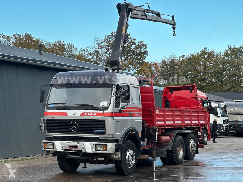 شاحنة Mercedes s 6x2 DSK Hiab-Ladekran