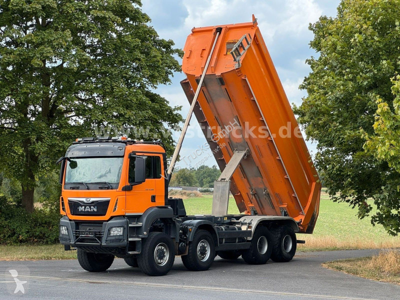 شاحنة MAN 41.500 8x8 Blatt/Blatt Meiller Klima