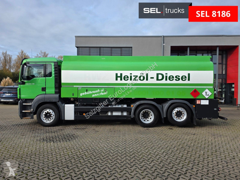 شاحنة MAN TGS 6X2-2 LL / ADR AT / 3 Kamm. / Lenkac