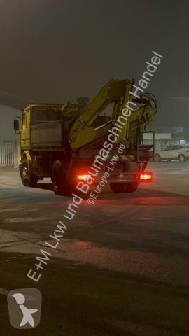 شاحنة Scania R 112 M 2 SEITENKIPPER KRAN